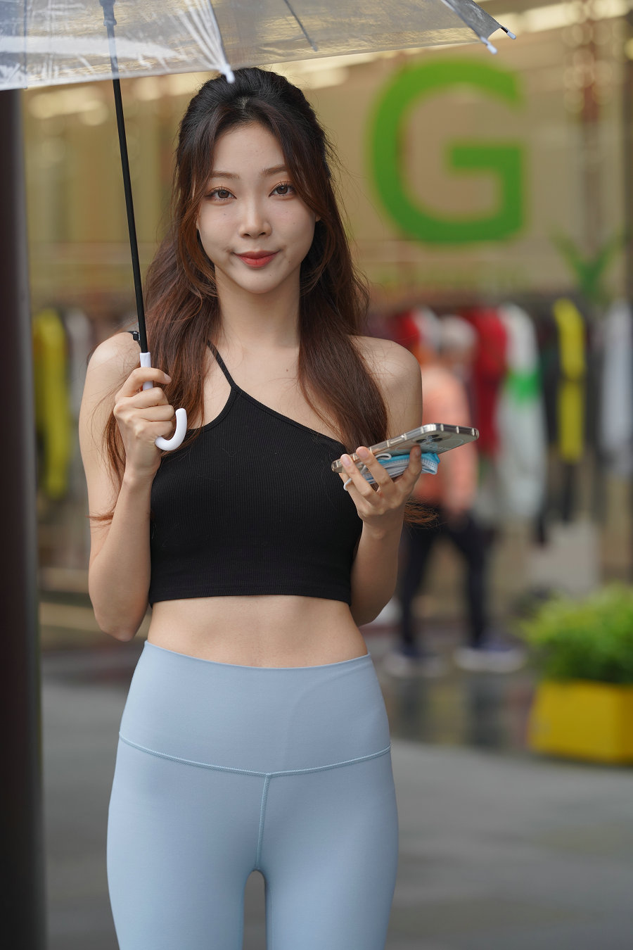 大眼睛瑜伽裤女孩J2903 988P8V-37.6GB-米合兔