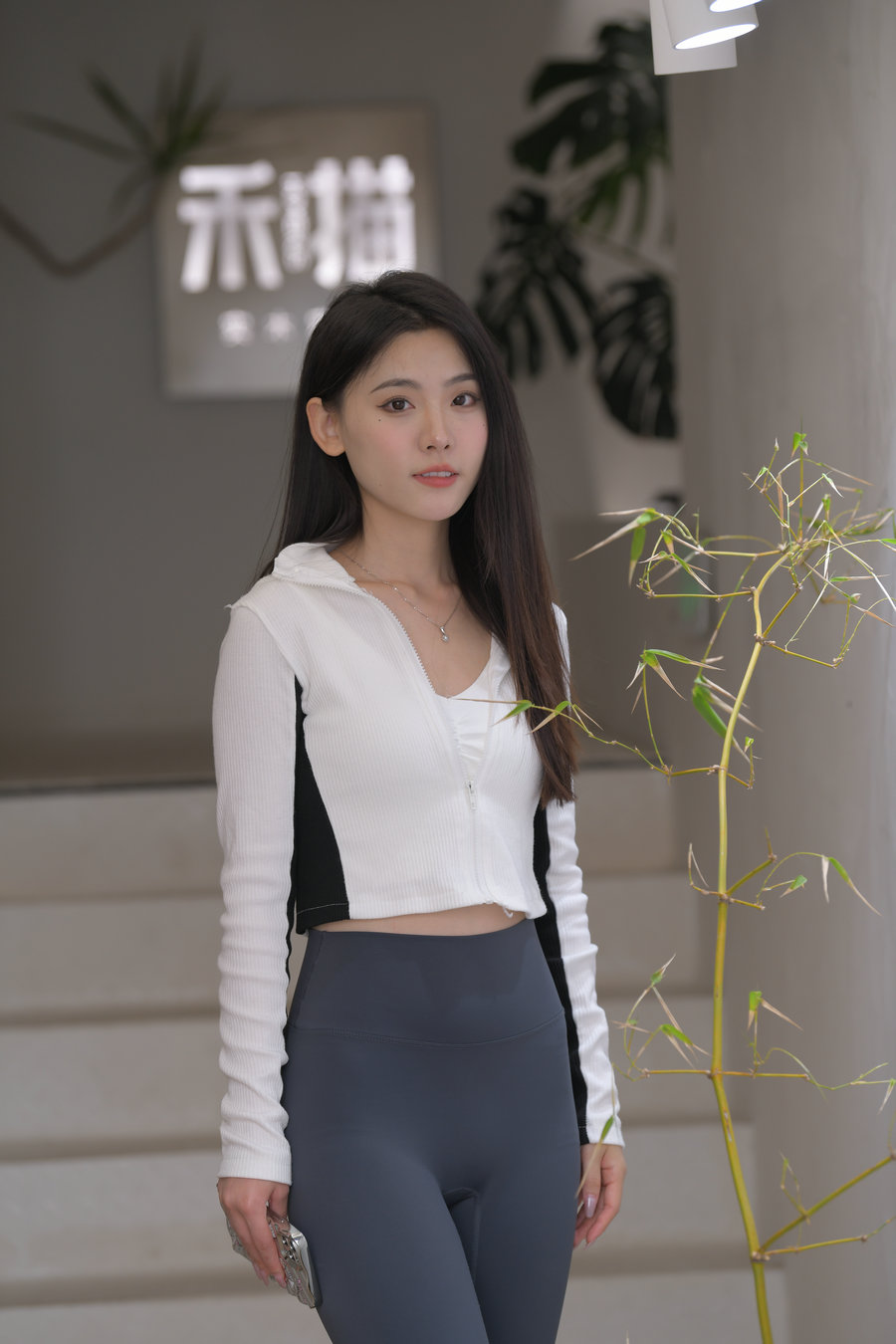 好漂亮的瑜伽裤女孩 J3431 621P-13.4GB-米合兔