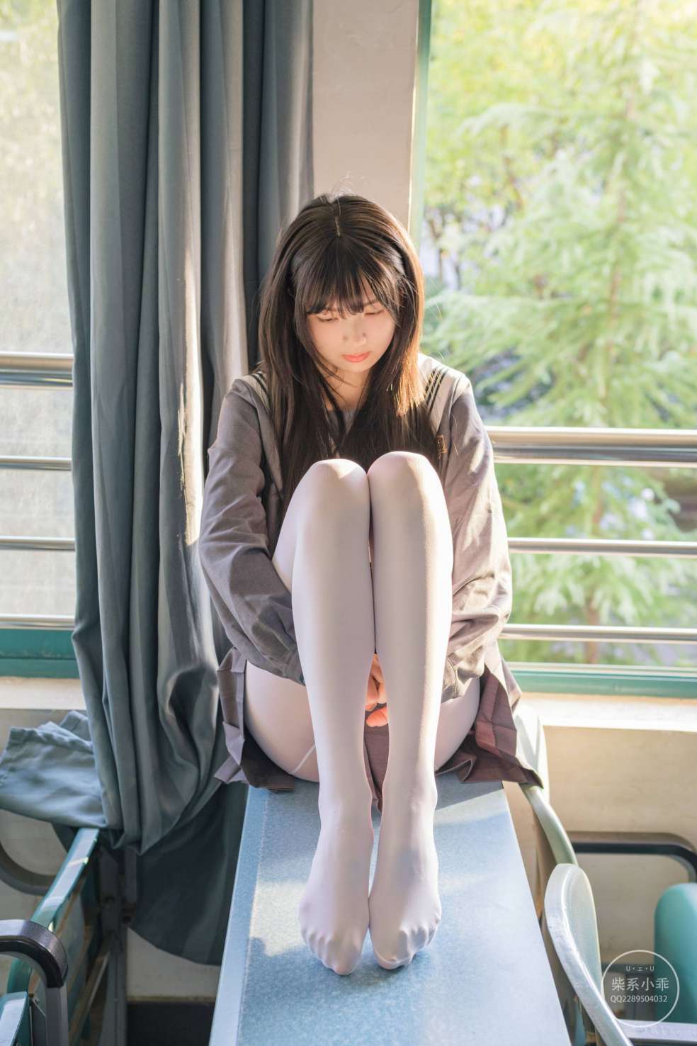 白丝清纯少女真的太可爱了【60P】20001-米合兔