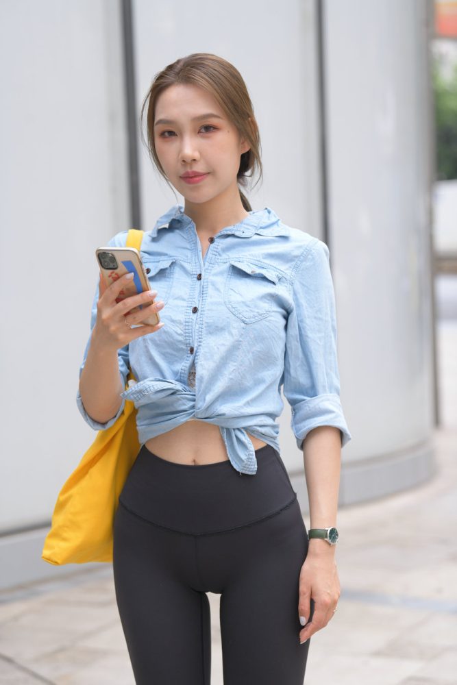 非常漂亮的瑜伽裤女孩J1990 733P1V-27.9GB-米合兔