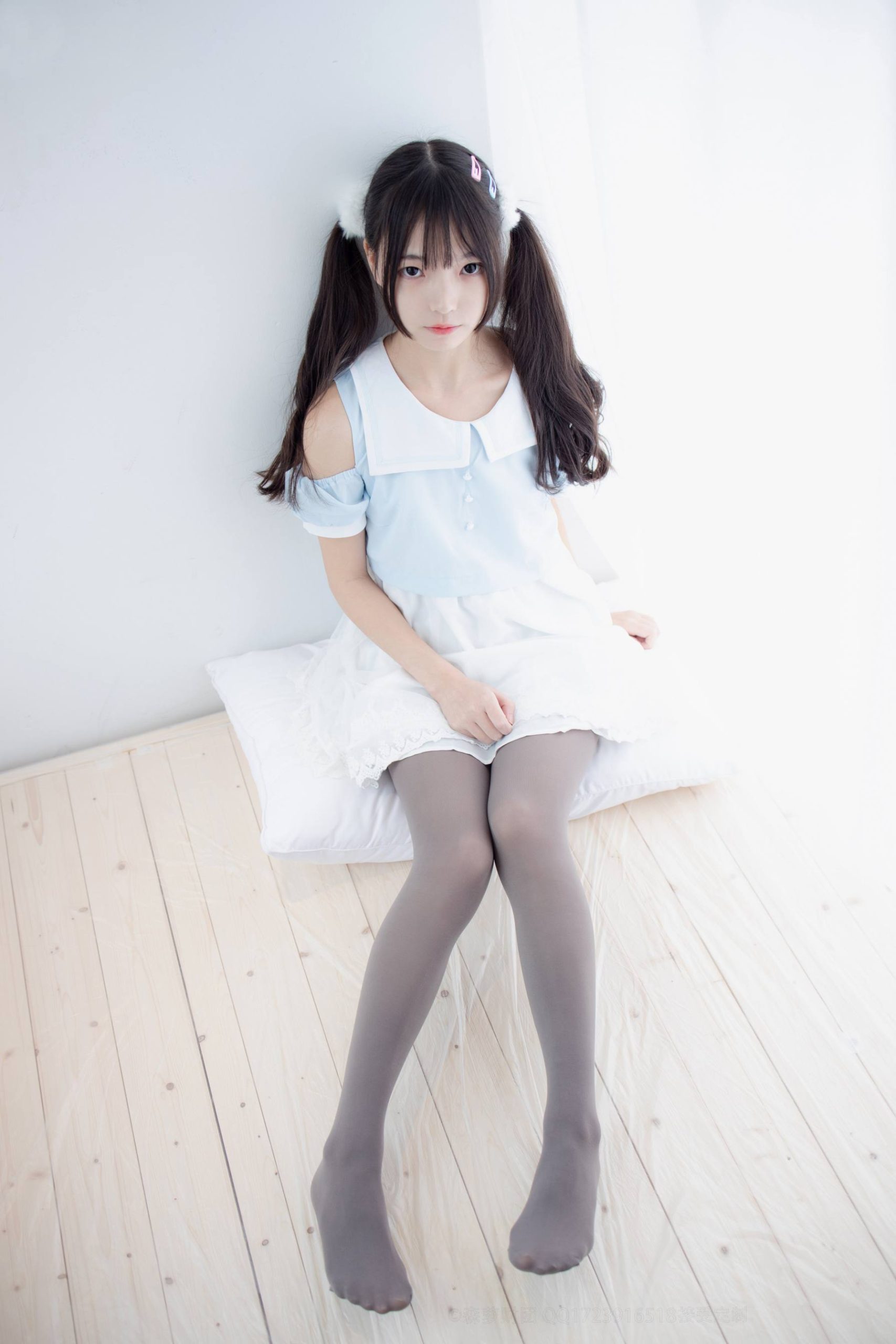 图片[2]-超级甜美的灰丝小姑娘【86P】20005-米合兔