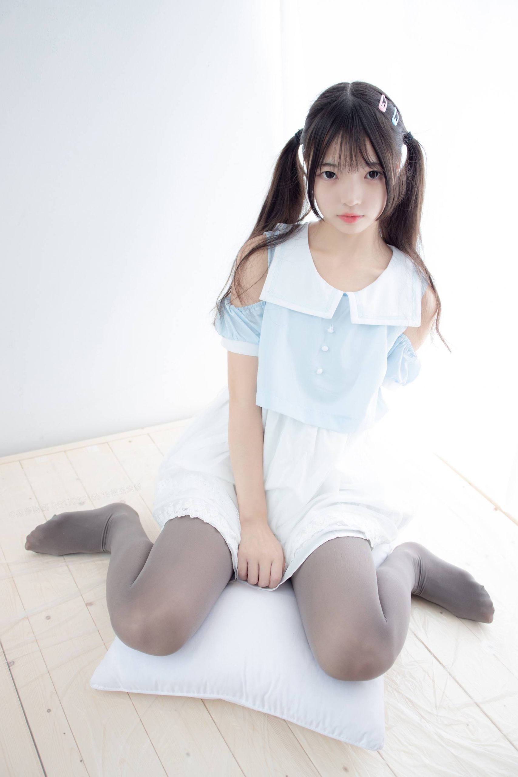 图片[5]-超级甜美的灰丝小姑娘【86P】20005-米合兔