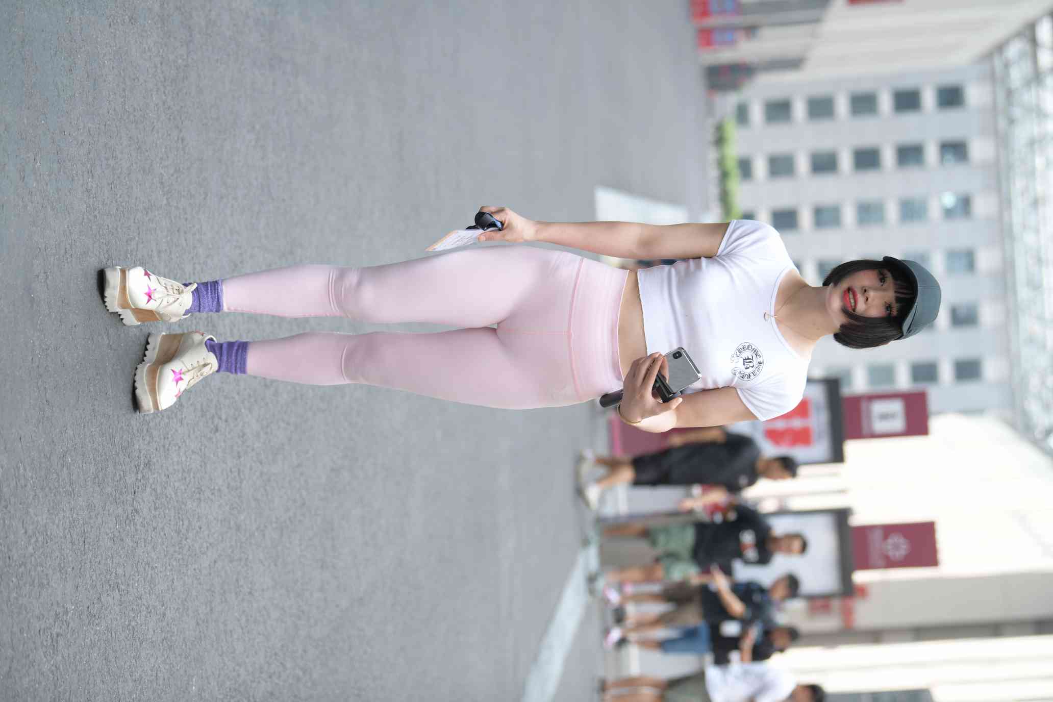 图片[2]-短发鸭舌帽时尚女生【102P】04022-米合兔