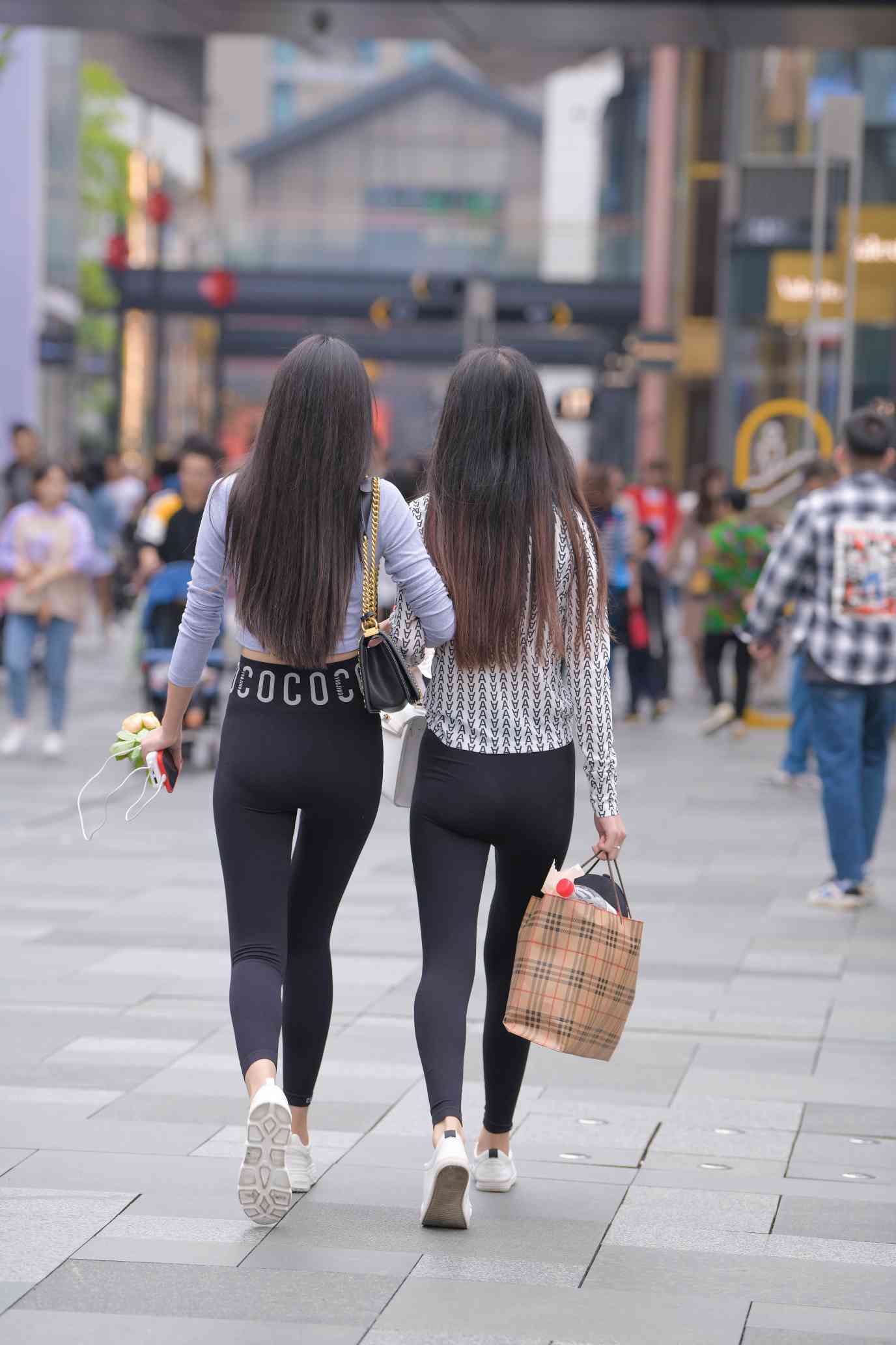 图片[4]-【免费】逛街的两个瑜伽裤姑娘【40P】04030-米合兔