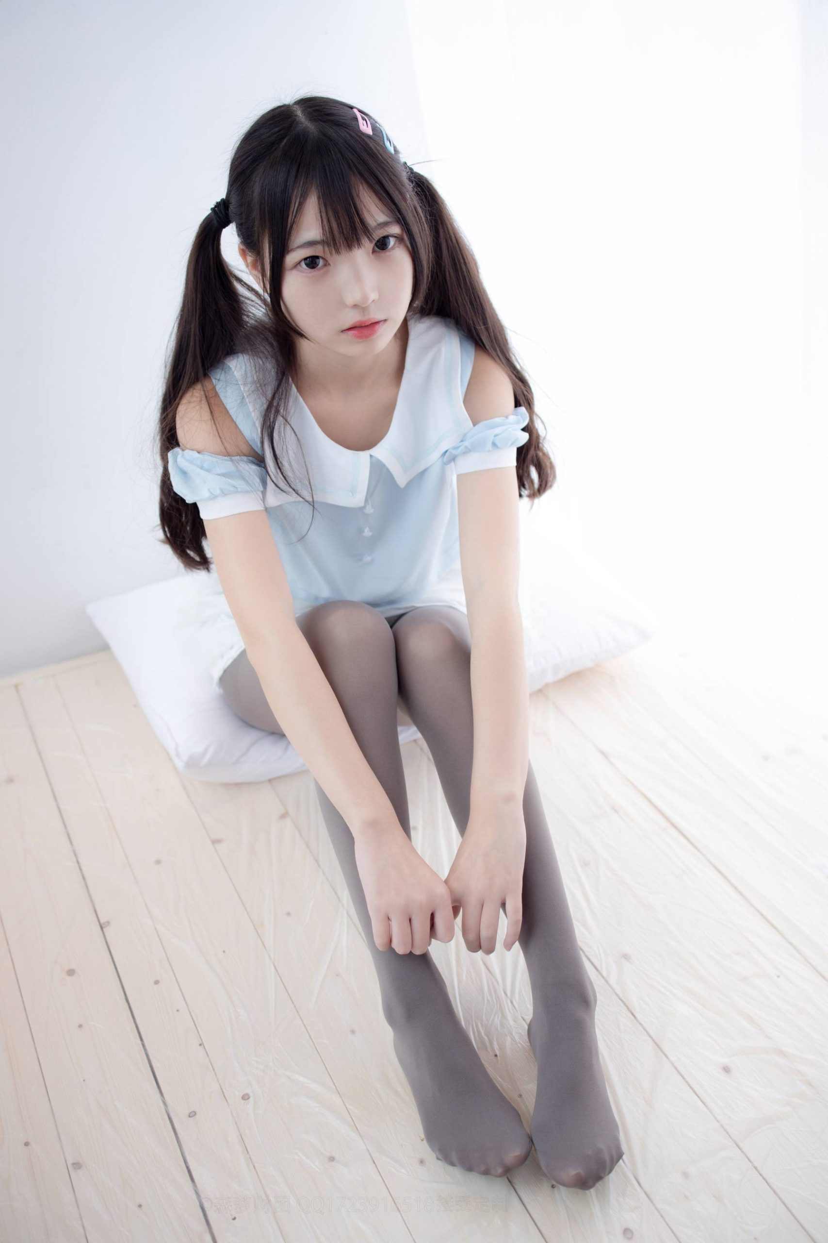 图片[3]-超级甜美的灰丝小姑娘【86P】20005-米合兔