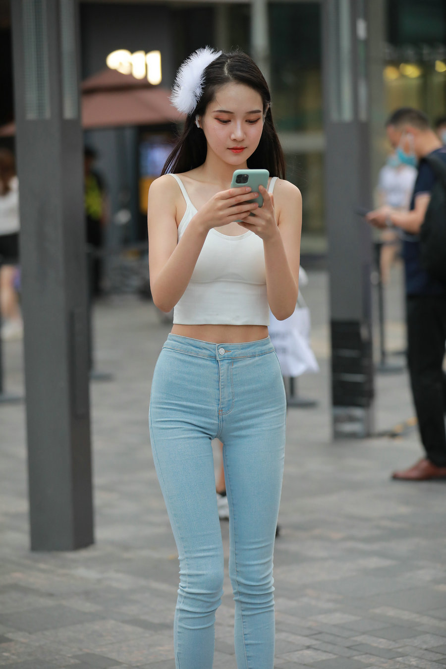 图片[3]-非常漂亮的牛仔裤女孩 J2144 98P1V-1.92GB-米合兔