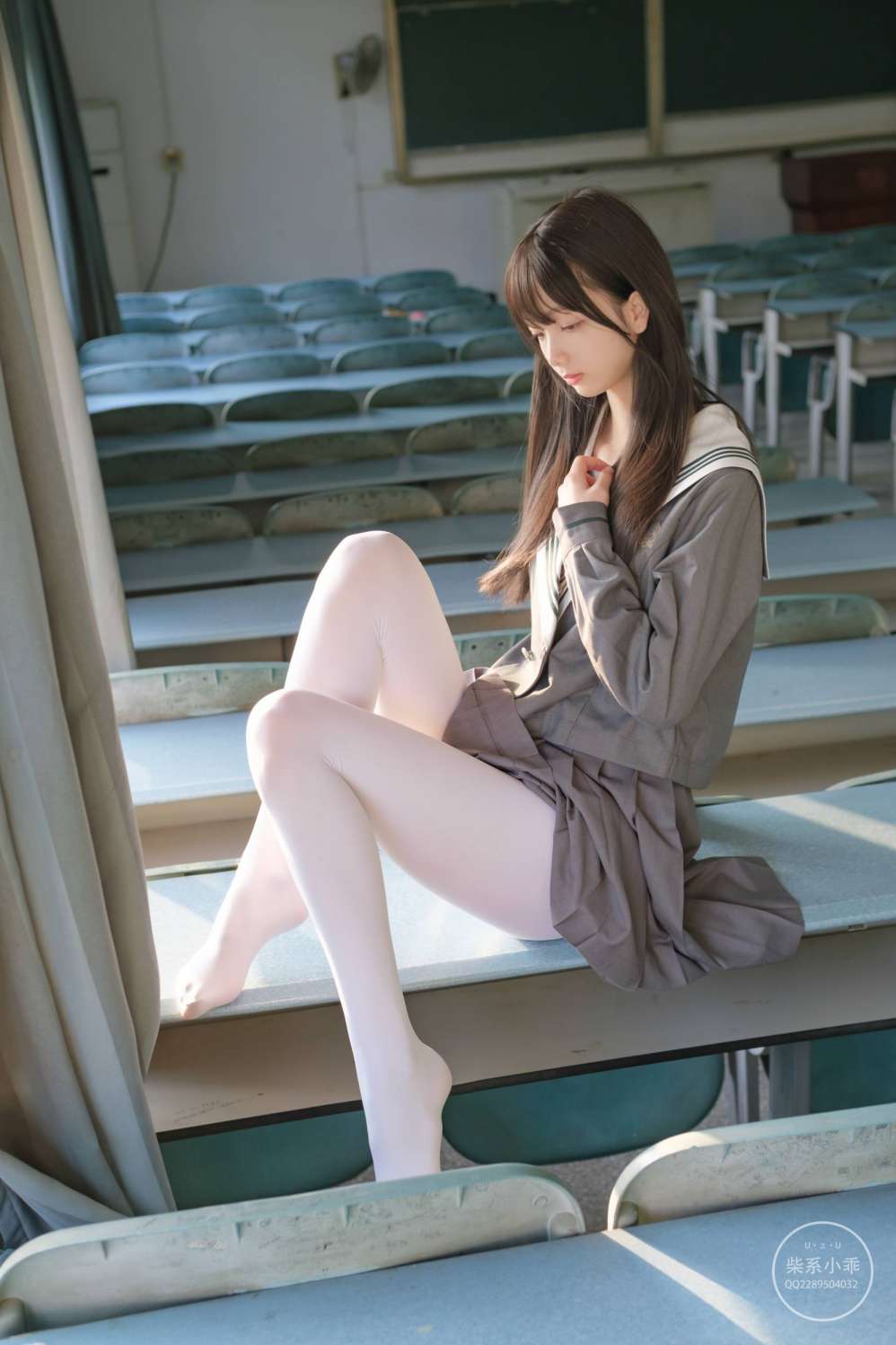 图片[5]-白丝清纯少女真的太可爱了【60P】20001-米合兔
