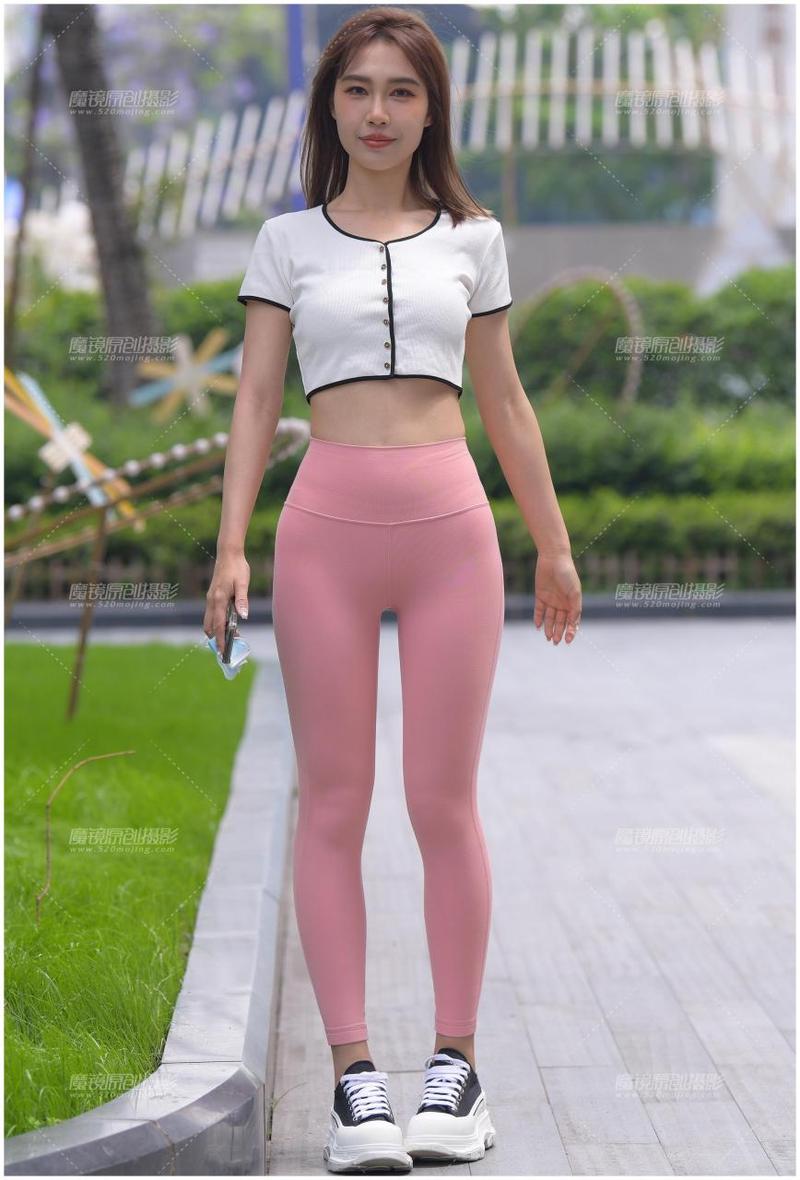 图片[4]-街拍粉色瑜伽裤女孩J2900 645P1V-20.7GB-米合兔