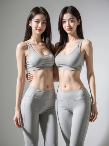 图片[9]-AI瑜伽裤清纯妹子系列图-米合兔
