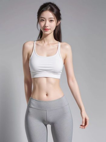 图片[10]-AI瑜伽裤清纯妹子系列图-米合兔