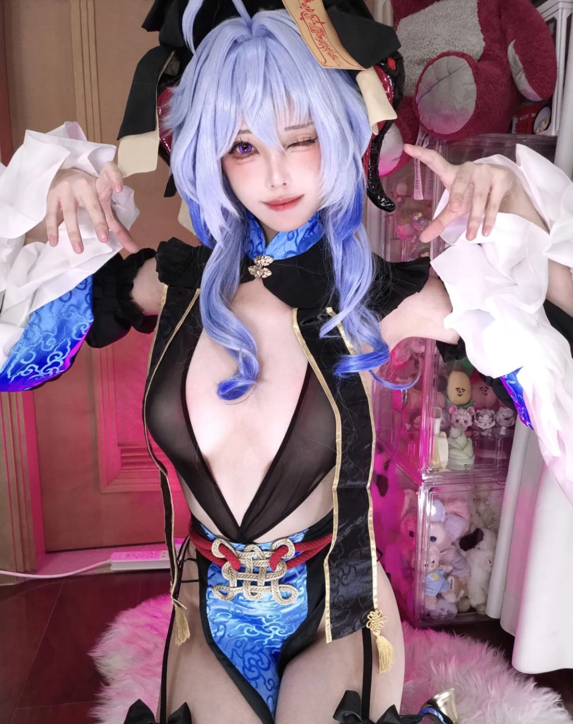 图片[2]-Coser.057 蜜汁猫裘 [更新至 117 期]-米合兔