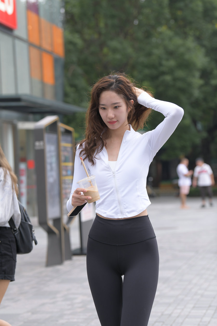 图片[3]-酷似刘亦菲的黑色瑜伽裤女孩J2237 340P1V-14.8GB  米合兔-米合兔