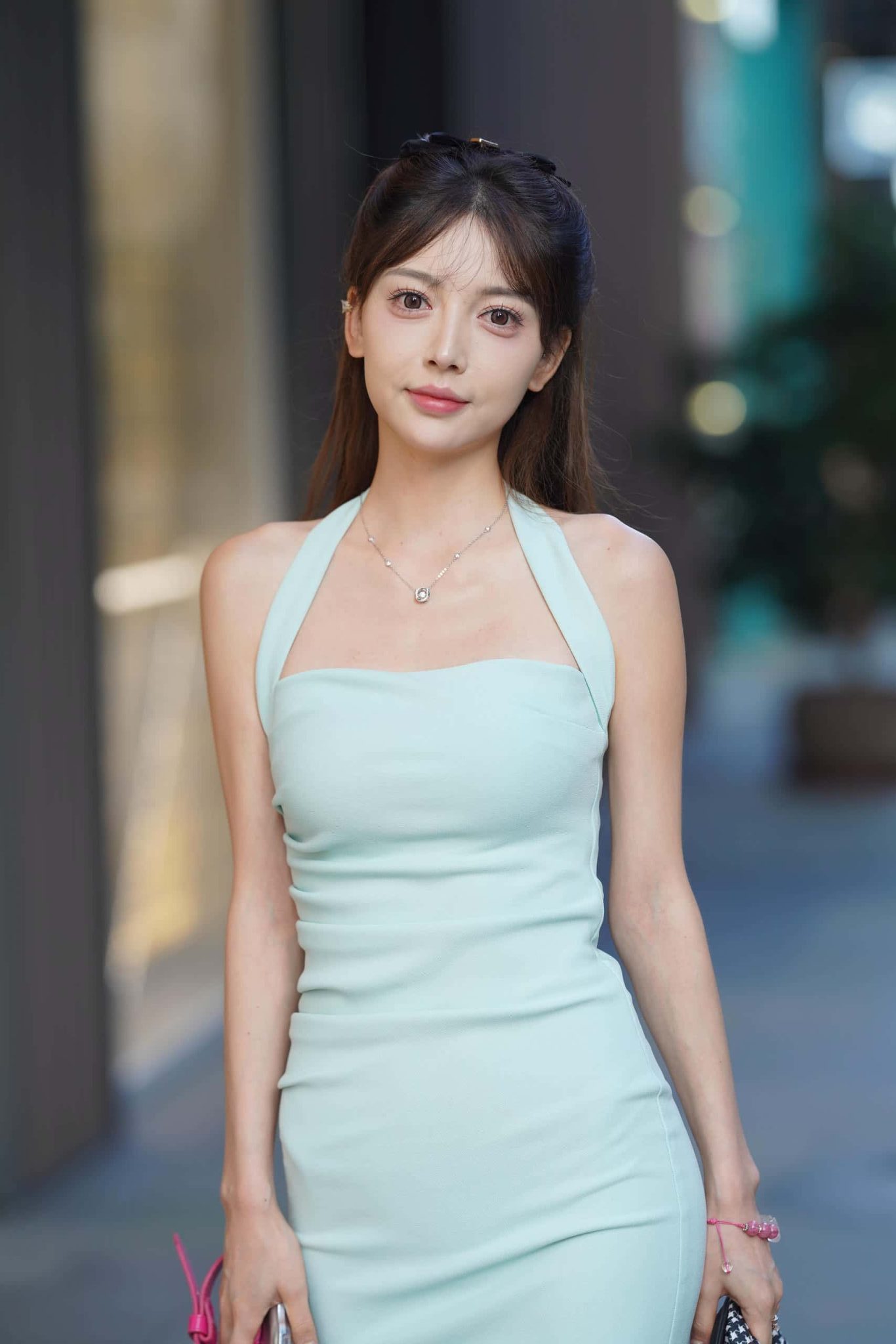 图片[3]-P4372 甜美吊带长裙 【176P】-米合兔