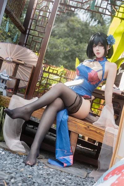 Coser.365 阿九从不咕咕 [更新至 80 期]-米合兔