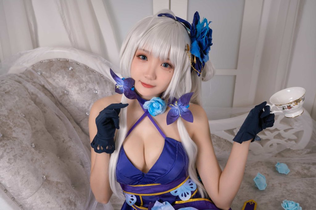 图片[2]-18P瓜希酱 光辉 茶会 Cosplay中国NO.011-米合兔