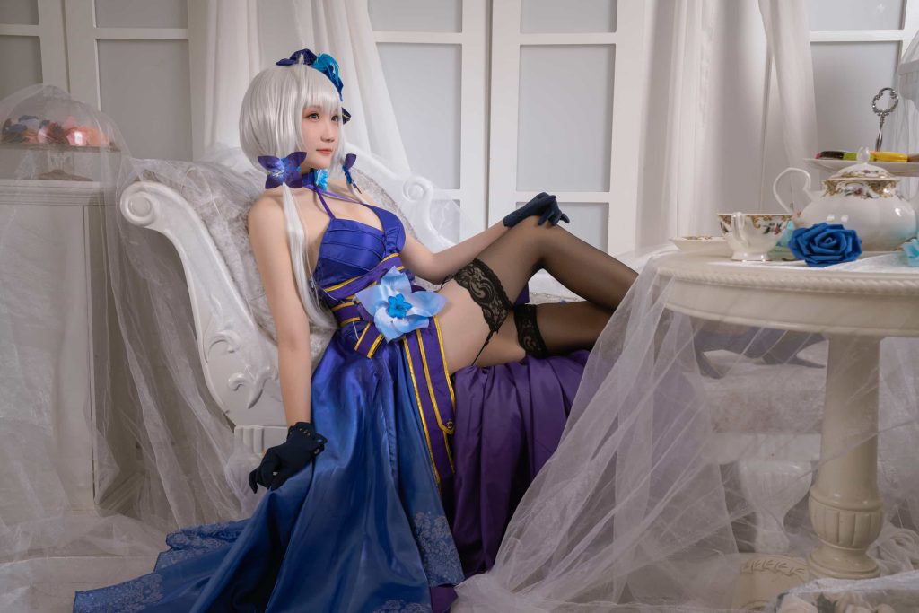 图片[3]-18P瓜希酱 光辉 茶会 Cosplay中国NO.011-米合兔