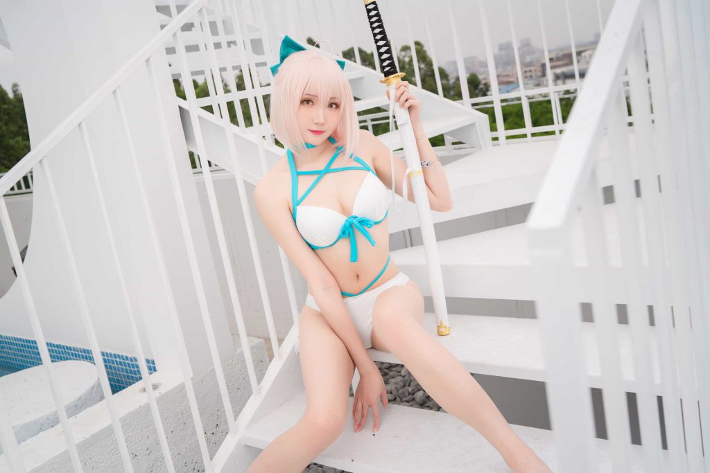 图片[3]-26P瓜希酱 总司水着满破 cosplay福利NO.022-米合兔