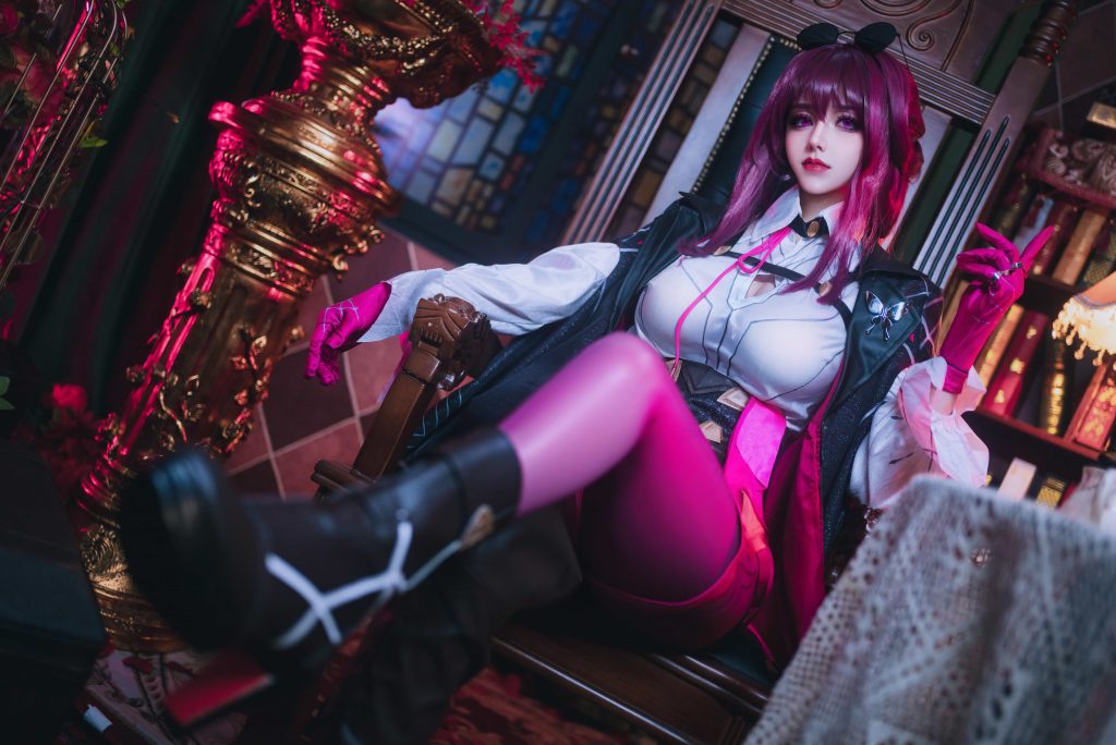 图片[2]-99P+1视频鹿八岁baby 卡芙卡 cosplay图片 送自拍NO.045-米合兔