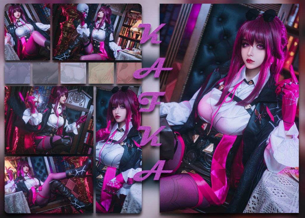 图片[4]-99P+1视频鹿八岁baby 卡芙卡 cosplay图片 送自拍NO.045-米合兔